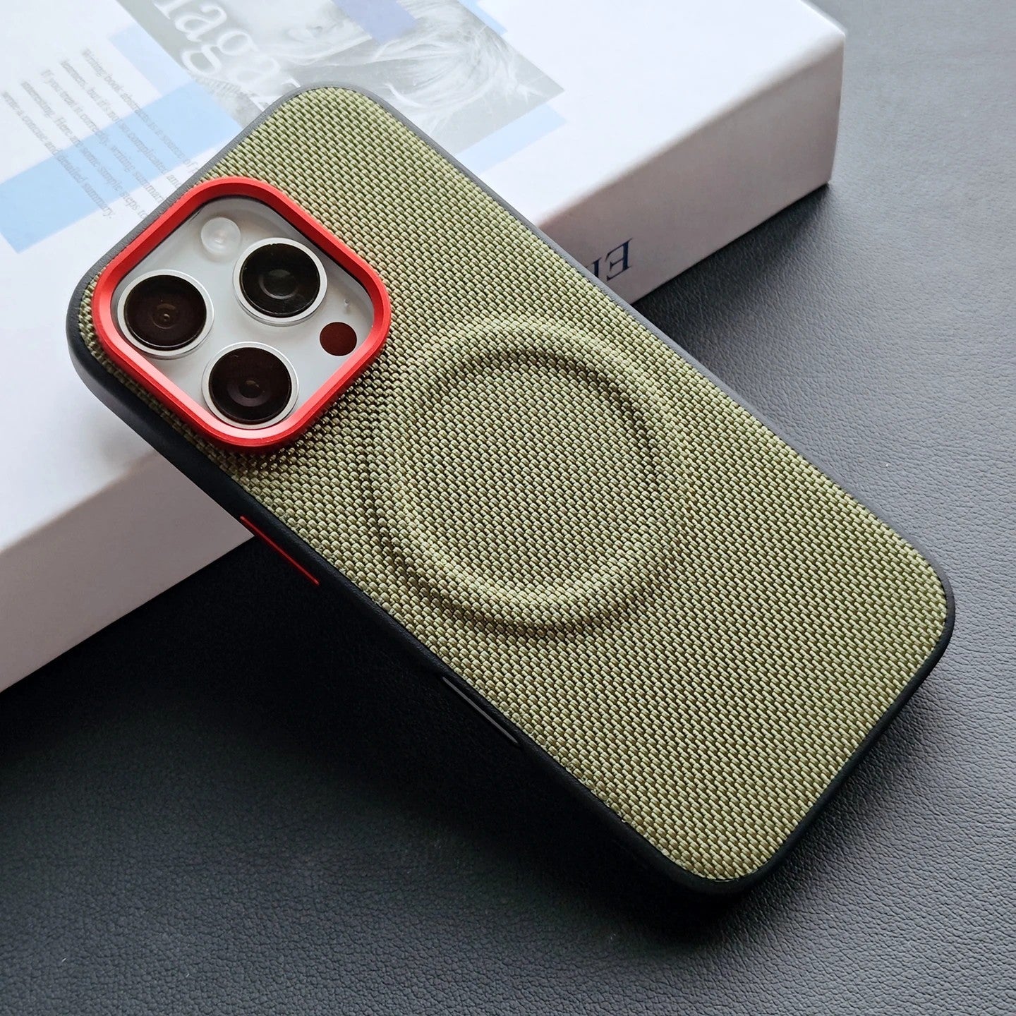 Veridia Magnetic PU Leather Case - Forest
