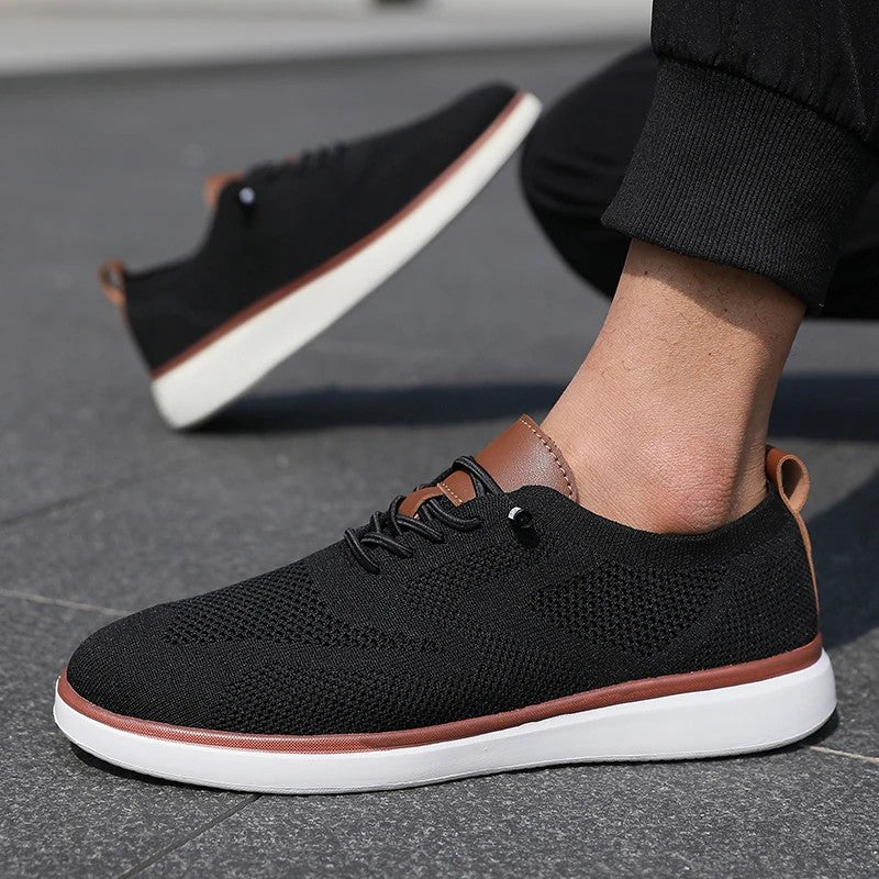 Veridian Mesh Slip-On Loafer - Obsidian