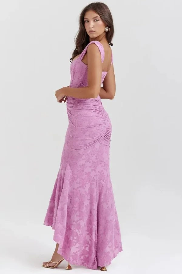 Verona Jacquard Corset Gown