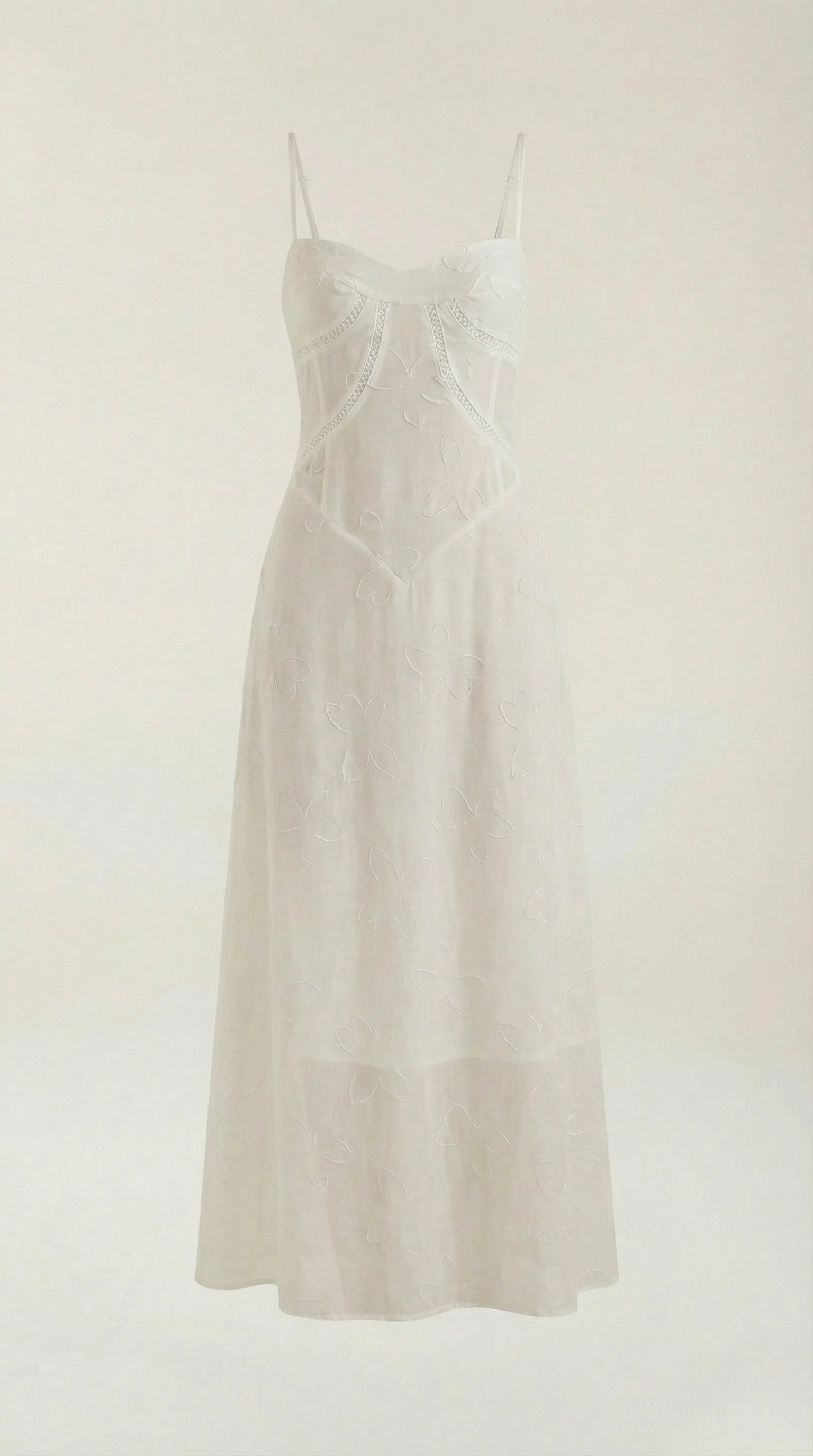 Verona Lace Jacquard Maxi Dress
