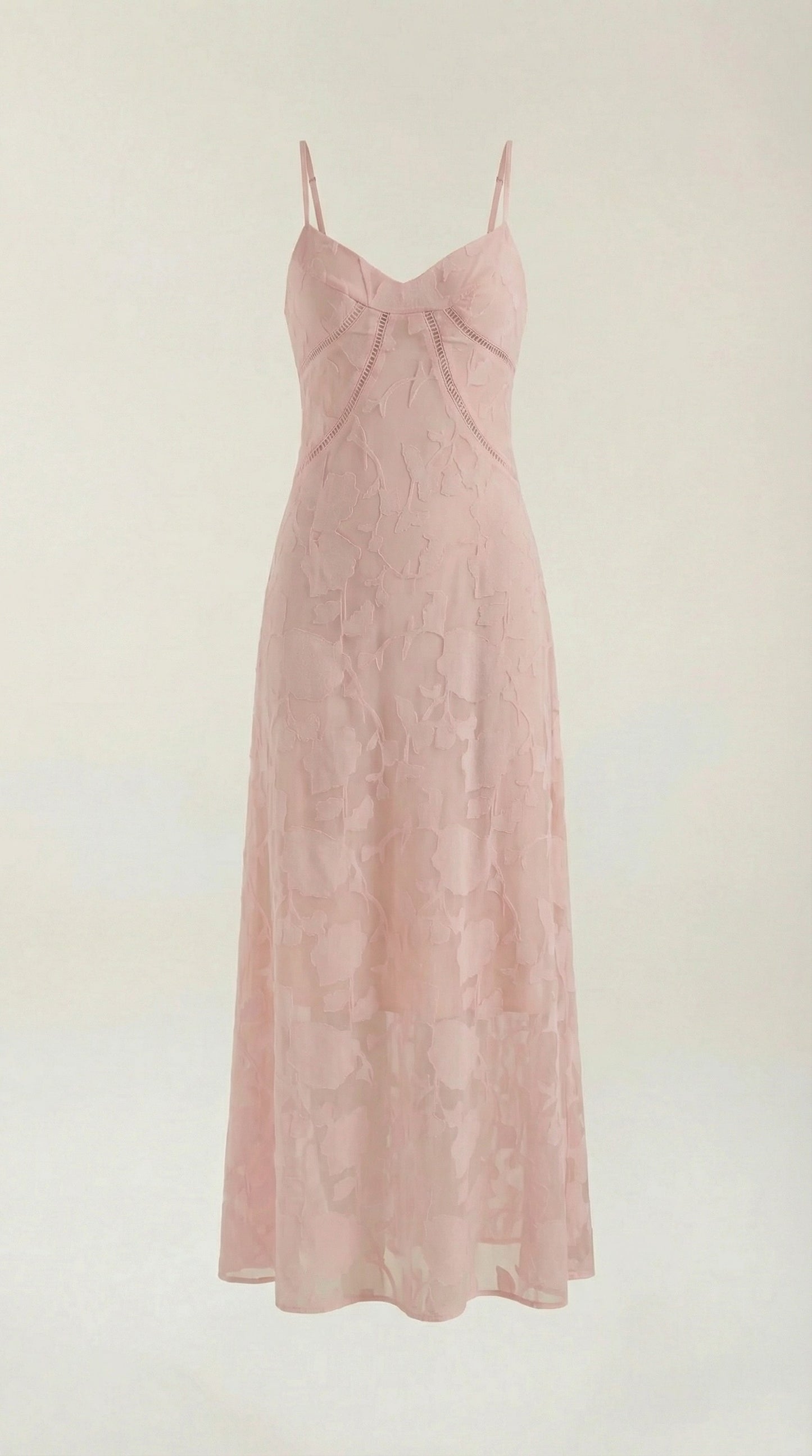 Verona Lace Jacquard Maxi Dress