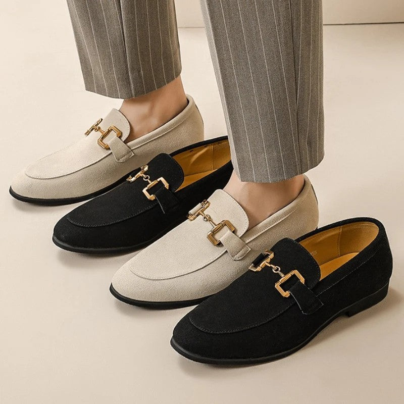 Verona Leather Slip-On Loafers