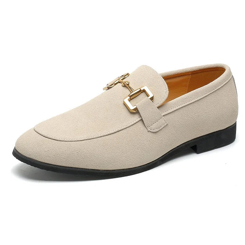 Verona Leather Slip-On Loafers - Cognac
