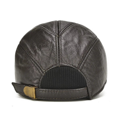 Verona Leather Cap
