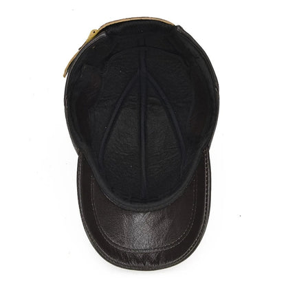 Verona Leather Cap