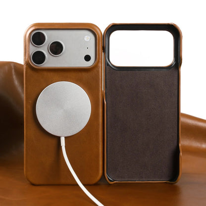 Verona Magnetic Genuine Leather Case