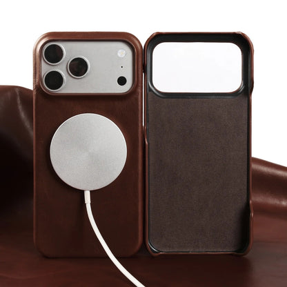 Verona Magnetic Genuine Leather Case