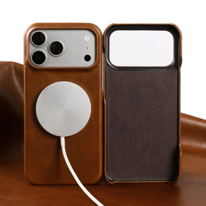Verona Magnetic Genuine Leather Case