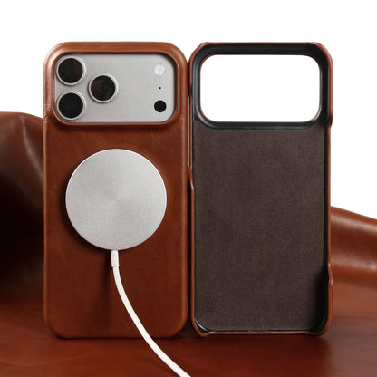 Verona Magnetic Genuine Leather Case