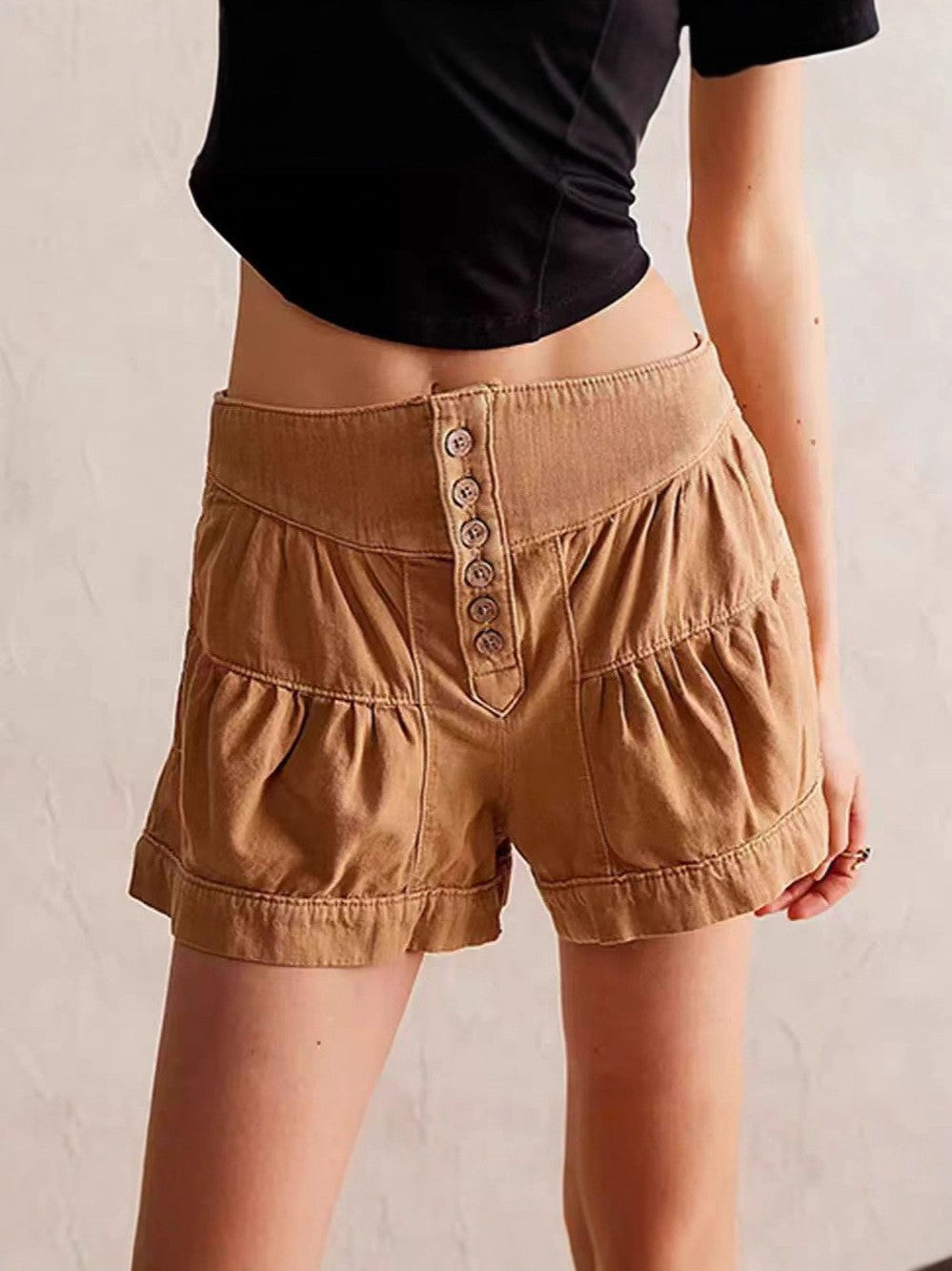Verzasca Slim Denim Shorts