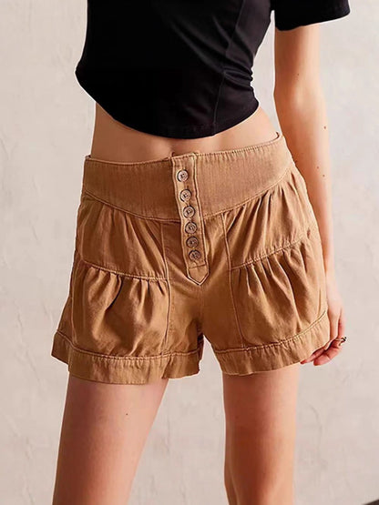Verzasca Slim Denim Shorts