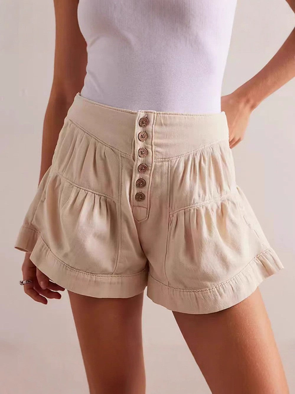 Verzasca Slim Denim Shorts