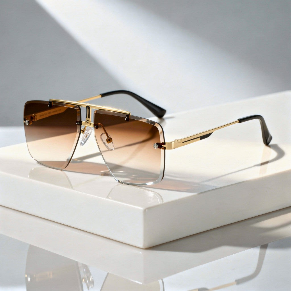 Vesper Sunglasses - Havana / Amber Fade