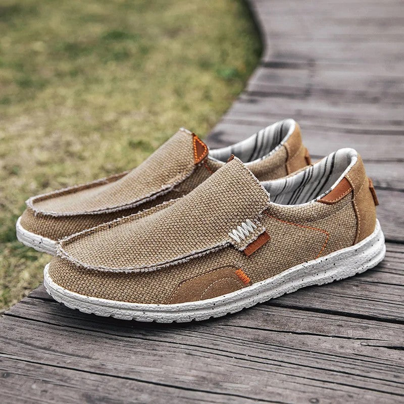 Vista Canvas Slip-On Loafers