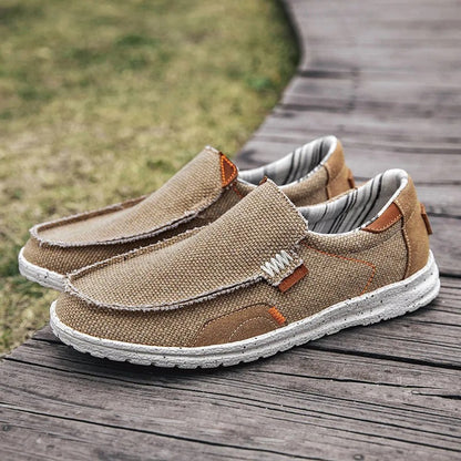 Vista Canvas Slip-On Loafers