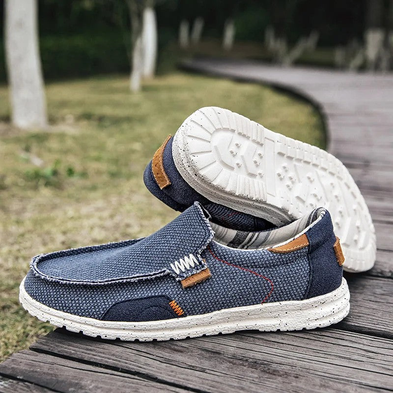 Vista Canvas Slip-On Loafers