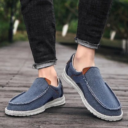 Vista Canvas Slip-On Loafers