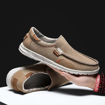 Vista Canvas Slip-On Loafers