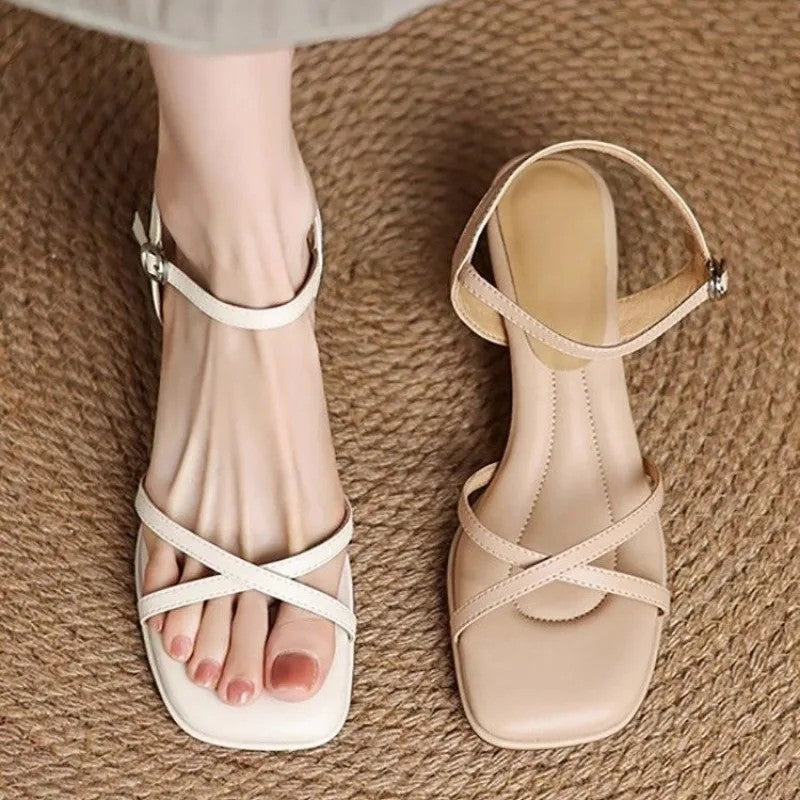 Vicenza Leather Kitten Heels