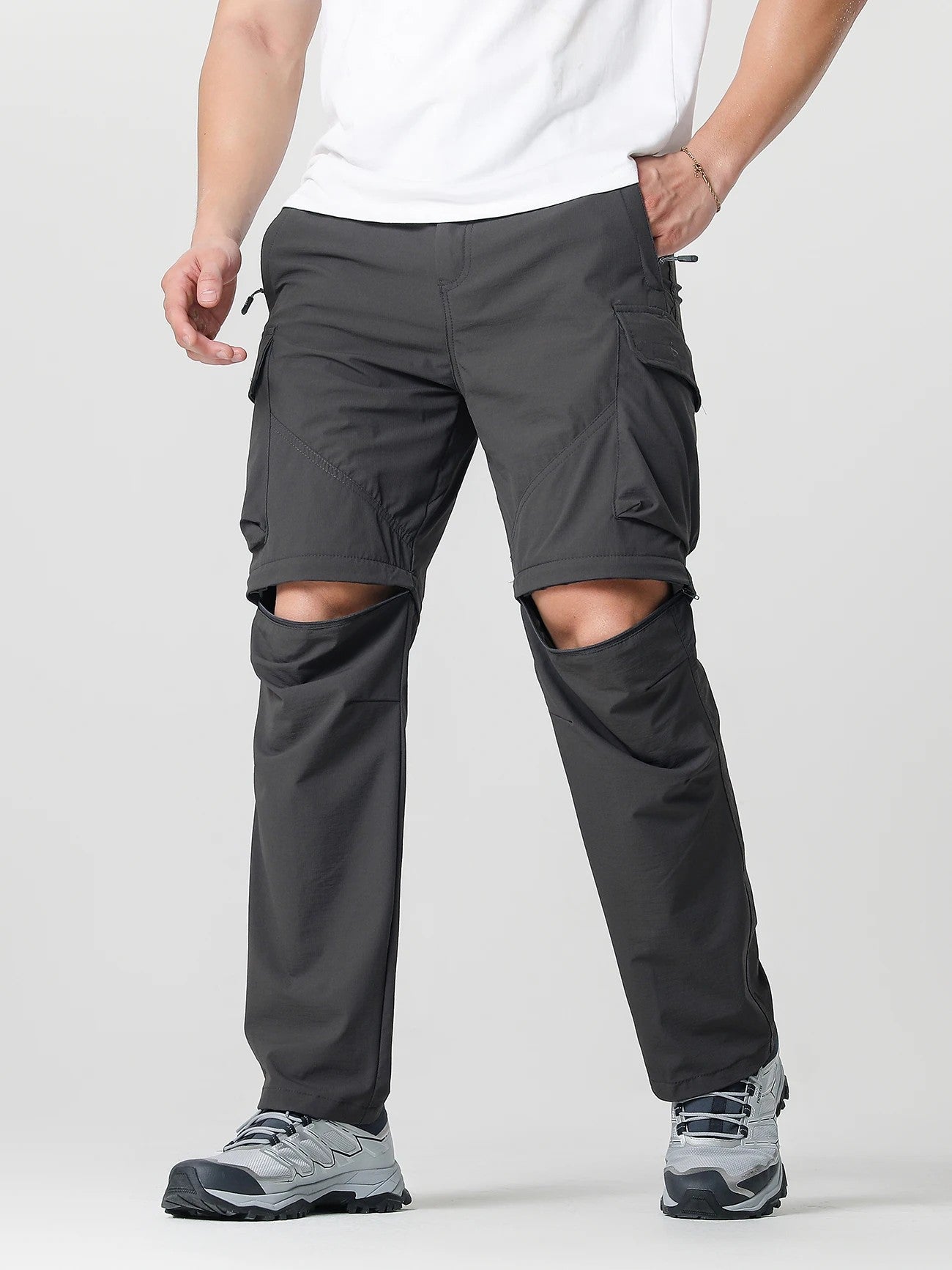 Vigo Convertible Hiking Pants - Charcoal