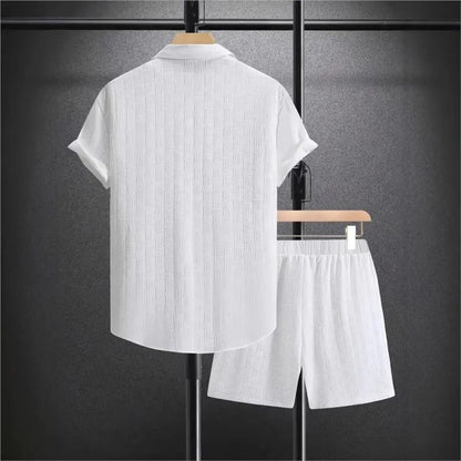 Vigo Cotton Linen Shirt Set