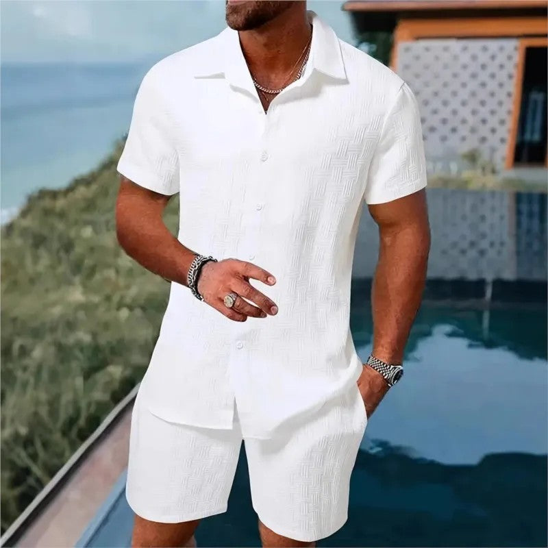 Vigo Cotton Linen Shirt Set