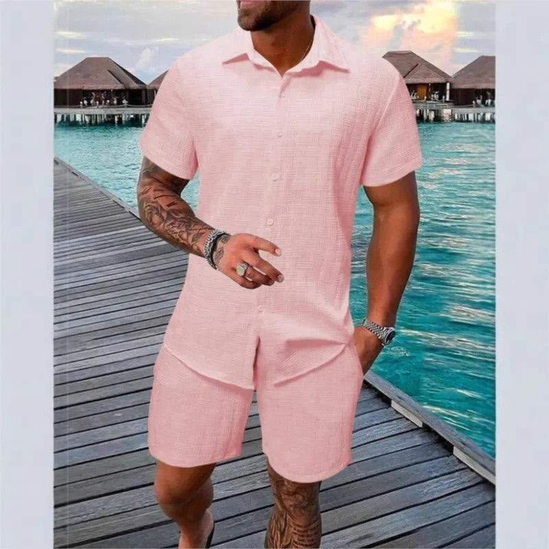 Vigo Cotton Linen Shirt Set