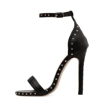 Viviana Studded Heel Sandals