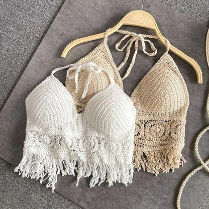 Zadar Crochet Halter Top