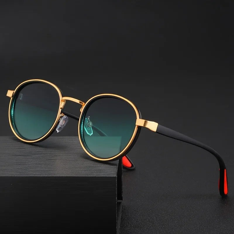 Zenith Sunglasses - Gold / Evergreen