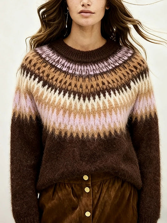 Zermatt Fair Isle Wool Sweater