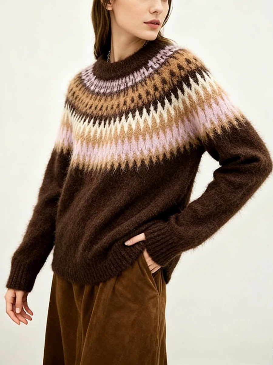 Zermatt Fair Isle Wool Sweater