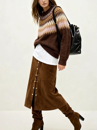 Zermatt Fair Isle Wool Sweater