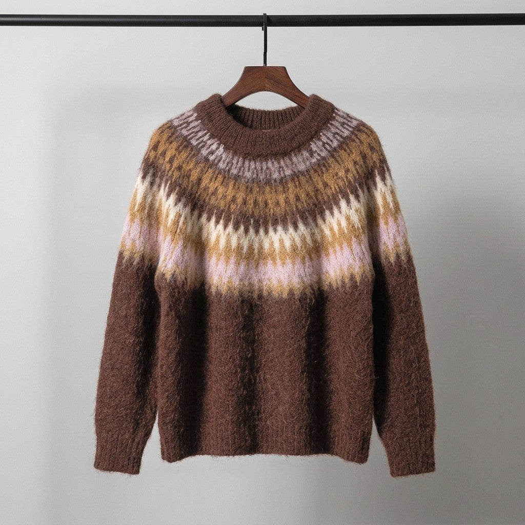 Zermatt Fair Isle Wool Sweater