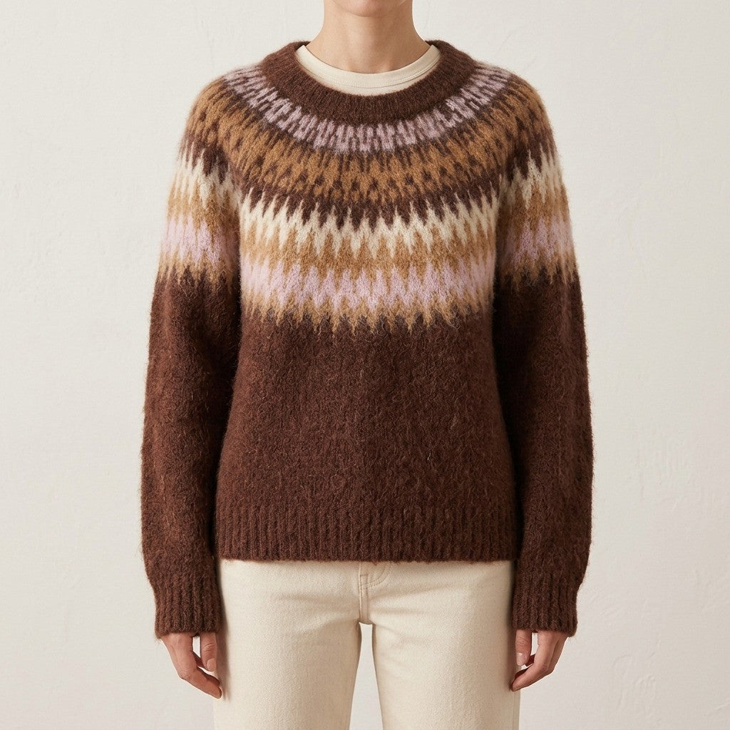 Zermatt Fair Isle Wool Sweater
